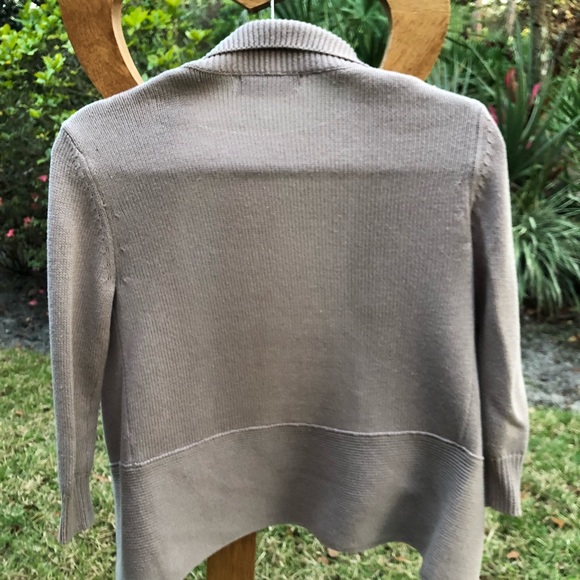 Ivanka Trump pastel neutral 3/4sleeve cardigan - Picture 4 of 5